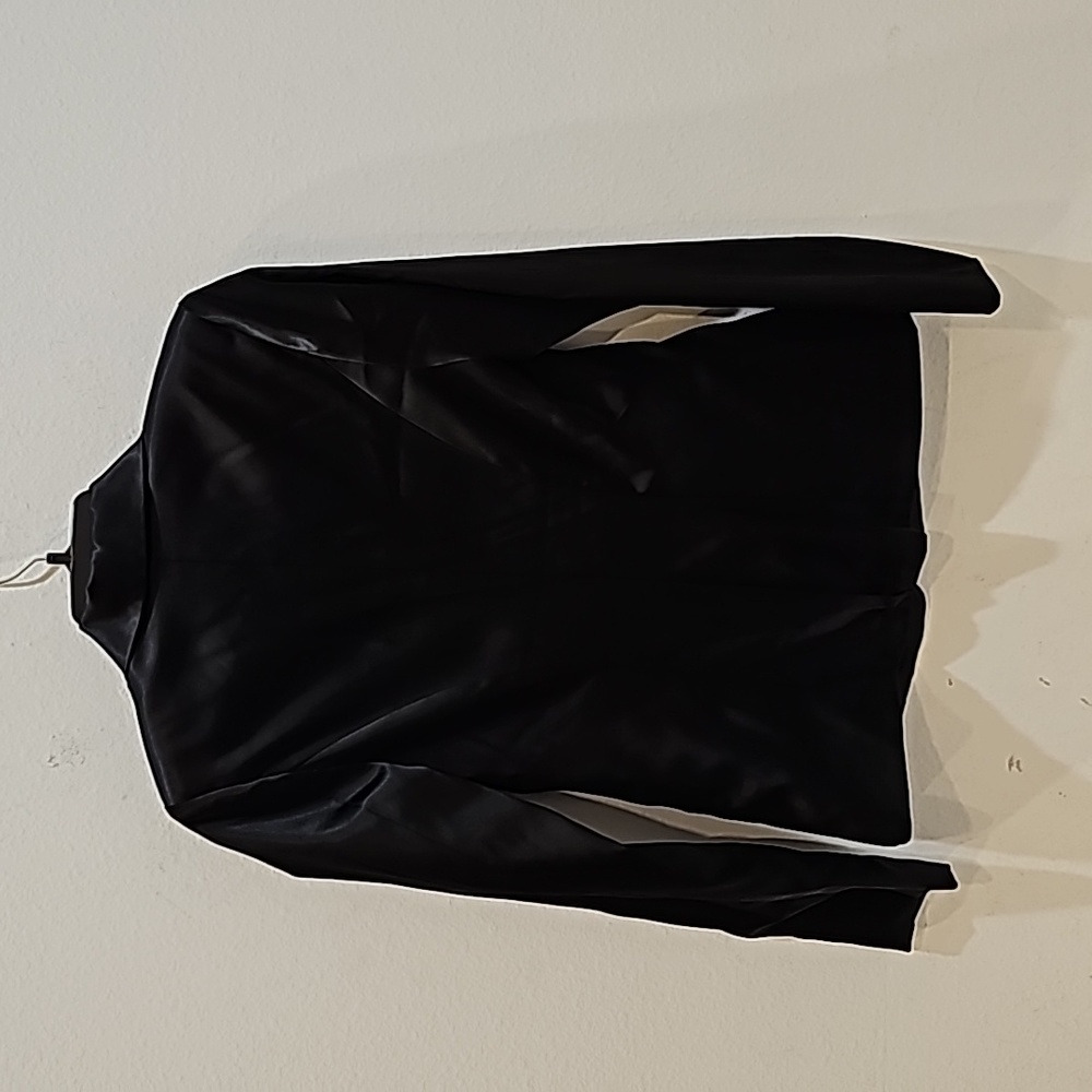 Wet Seal Satain Black Blazer Size M Dressy Party NWT - Picture 2 of 12